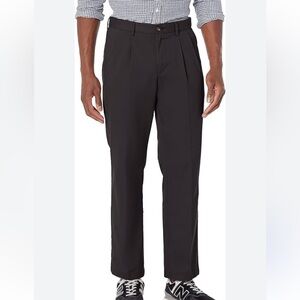 AMAZON ESSENTIALS Black Wide Leg Pants 40W NWOT